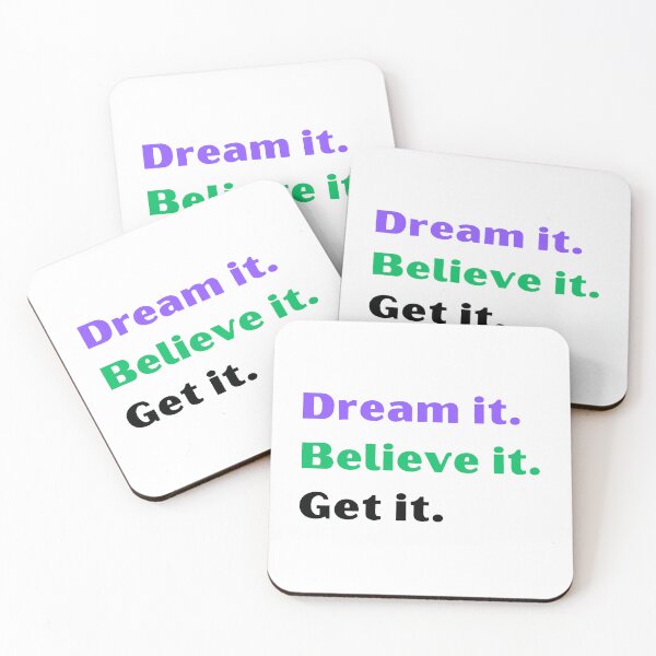 Item preview, Dream it believe it get it designed and sold by Inspyralia.
