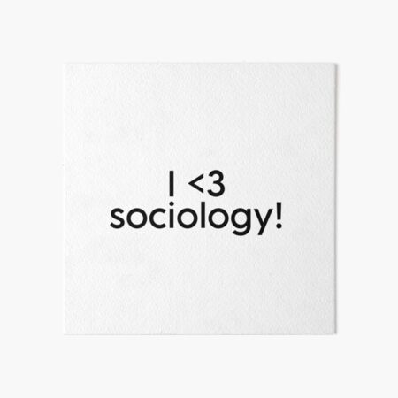 Item preview, I love sociology designed and sold by ilovebiology.