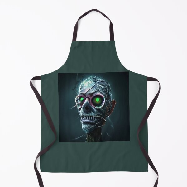 Item preview, The head of a skinny zombie with green eyes designed and sold by piotrkalisz73.