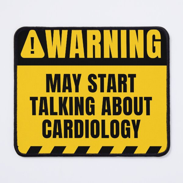 Item preview, May Start Talking About Cardiology designed and sold by MaryAller.