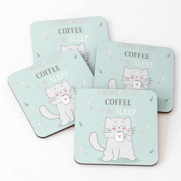 Item preview, A morning without coffee is like sleep designed and sold by PeppermintCreek.