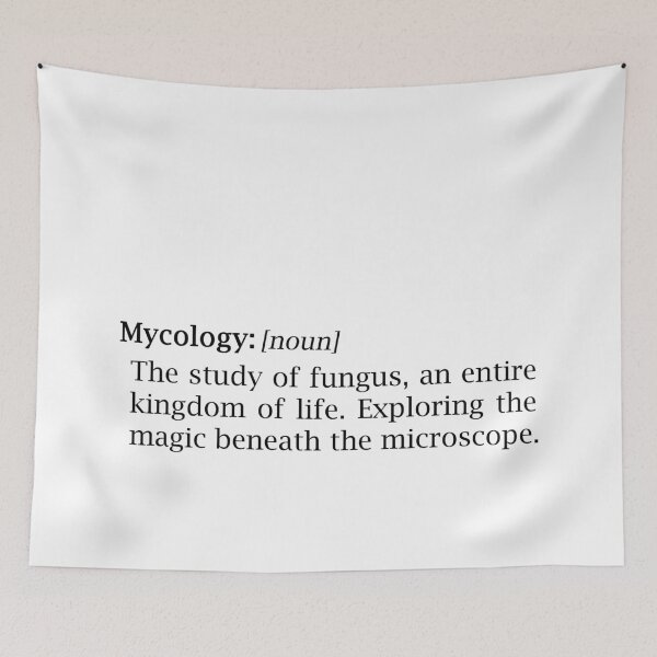 Item preview, Mycology dictionary definition like gift idea designed and sold by EmeraldeaArt.