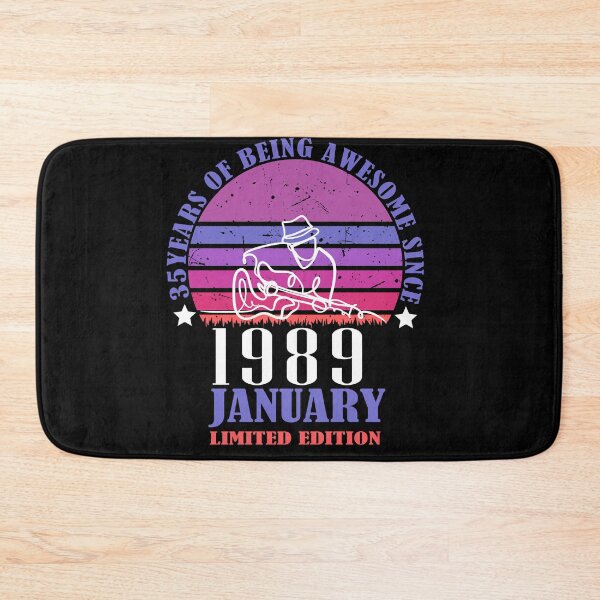 Item preview, 35 Geburtstag Retro Vintage Gitarristen Gitarrenliebhaber january designed and sold by studiopekepeke.
