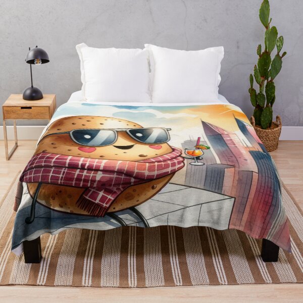 Item preview, Rooftop Potato Horizon designed and sold by carelessdesigns.