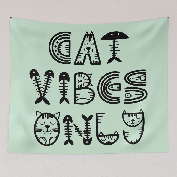 Item preview, Cat Vibes Only designed and sold by mwagie.