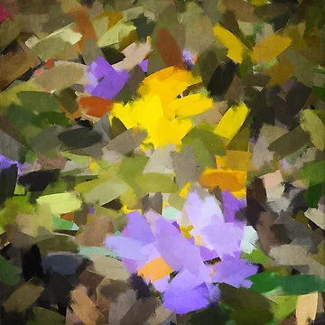 Artwork thumbnail, Spring Emergence II - Crocus - Abstract by WesternExposure