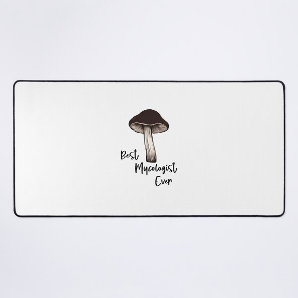 Item preview, Best Mycologist Ever watercolor brown mushroom designed and sold by EmeraldeaArt.