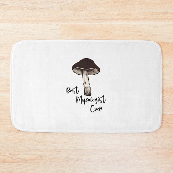 Item preview, Best Mycologist Ever watercolor brown mushroom designed and sold by EmeraldeaArt.