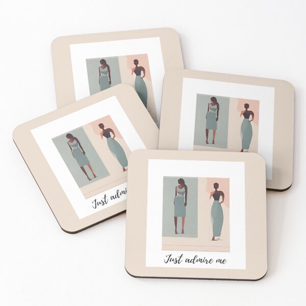 Item preview, Just admire me art women stylish designed and sold by MartaRMC.