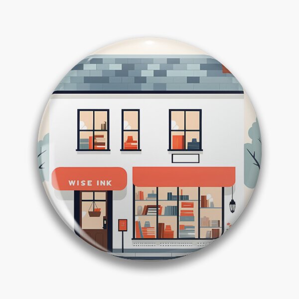 Item preview, Wise Ink Bookstore designed and sold by Weirdanya.