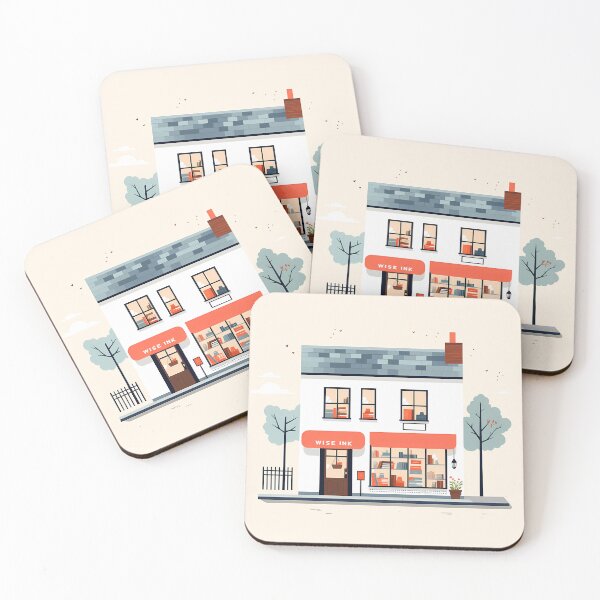Item preview, Wise Ink Bookstore designed and sold by Weirdanya.