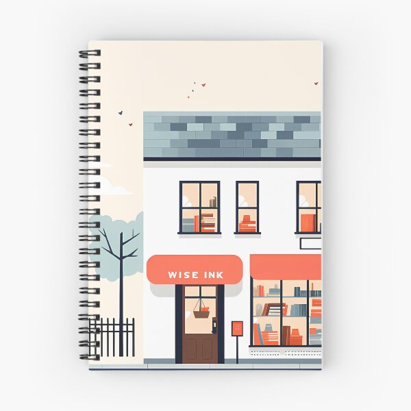 Item preview, Wise Ink Bookstore designed and sold by Weirdanya.