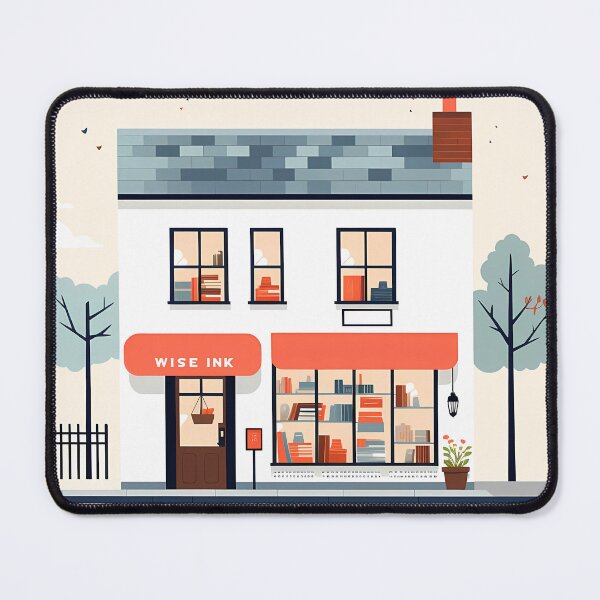 Item preview, Wise Ink Bookstore designed and sold by Weirdanya.