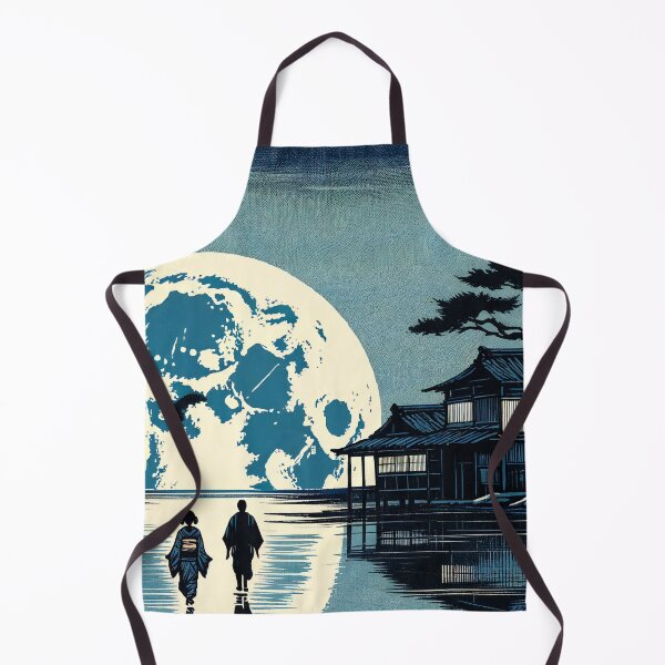 Item preview, Twilight Promenade Moonlit Stroll on Water designed and sold by ArtComixHaven.