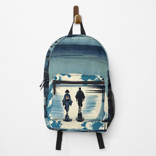 Item preview, Twilight Promenade Moonlit Stroll on Water designed and sold by ArtComixHaven.