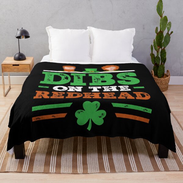 Item preview, Dibs On The Redhead Funny St Patrick's Day designed and sold by YerrouDesing.