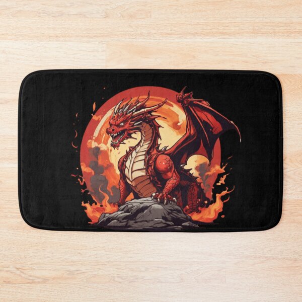 Item preview, anime red dragon fire designed and sold by martin max.