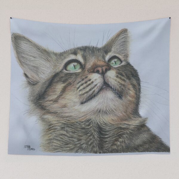 Item preview, Green eyes tabby cat | cat lover designed and sold by NathBros.