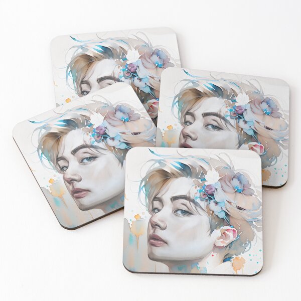 Item preview, BTS kim taehyung art designed and sold by Kimheawon.