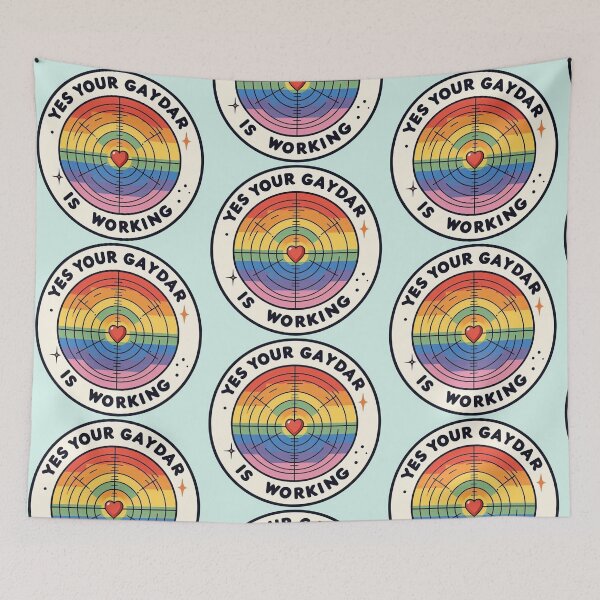 Item preview, Yes your gaydar is working designed and sold by Vkinsify.