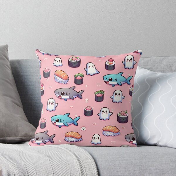 Item preview, Chibi Ocean & Ghostly Delight: Playful Pattern designed and sold by MythicBiscuit.