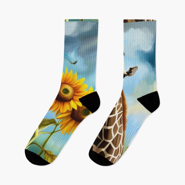 Item preview, Sunflower Giraffe designed and sold by artenvironments.