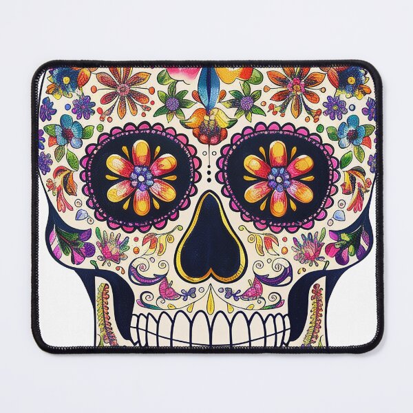 Item preview, Botanical Requiem: The Spectrum Skull designed and sold by Digital Dreamsmiths.
