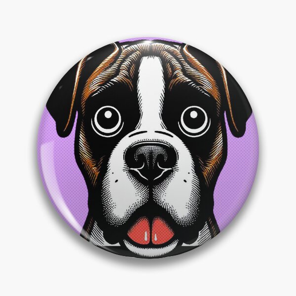 Item preview, Boxer Dog with Rainbow designed and sold by FunnehGacha.