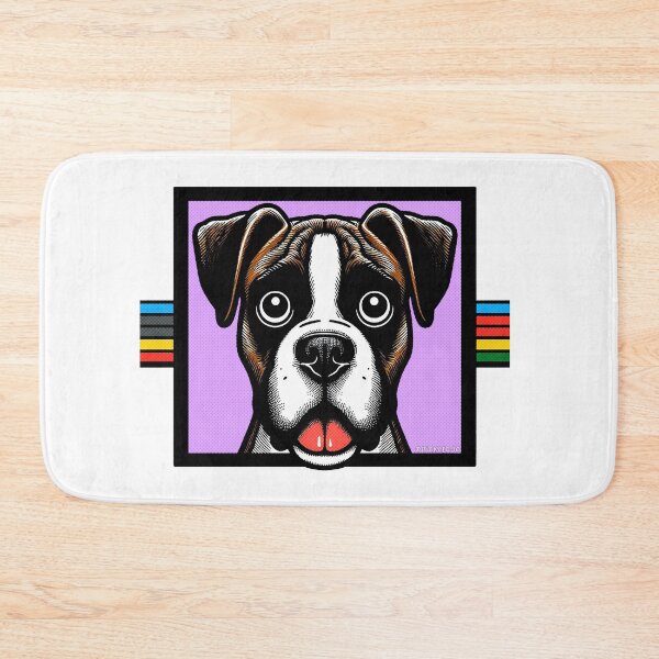 Item preview, Boxer Dog with Rainbow designed and sold by FunnehGacha.