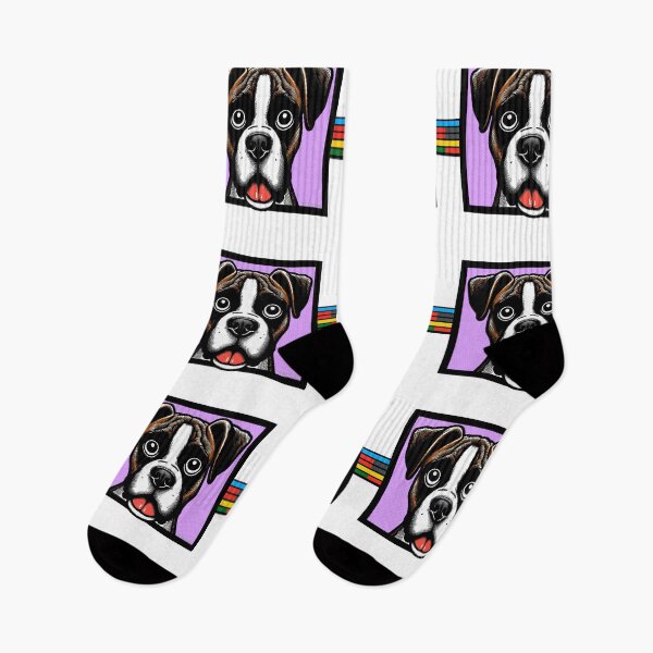 Item preview, Boxer Dog with Rainbow designed and sold by FunnehGacha.