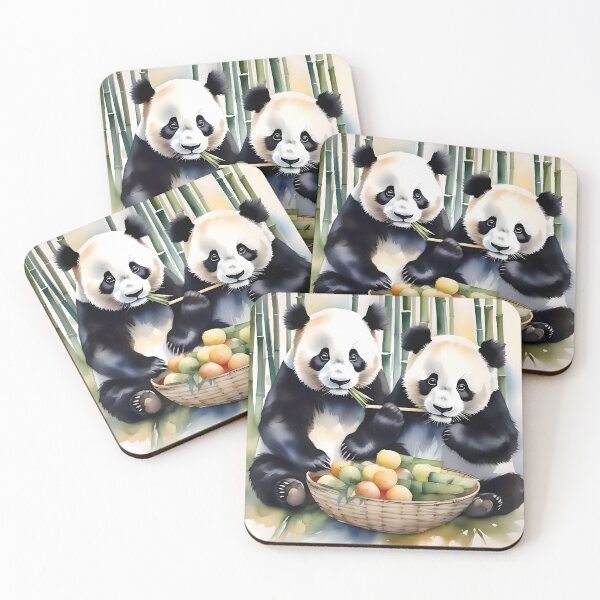 Item preview, Panda Bear Study C - Watercolors designed and sold by Oldetimemercan.