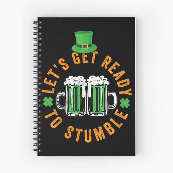 Item preview, Let's Get Ready To Stumble St. Patrick's Day Beer Drinking Quote designed and sold by YerrouDesing.