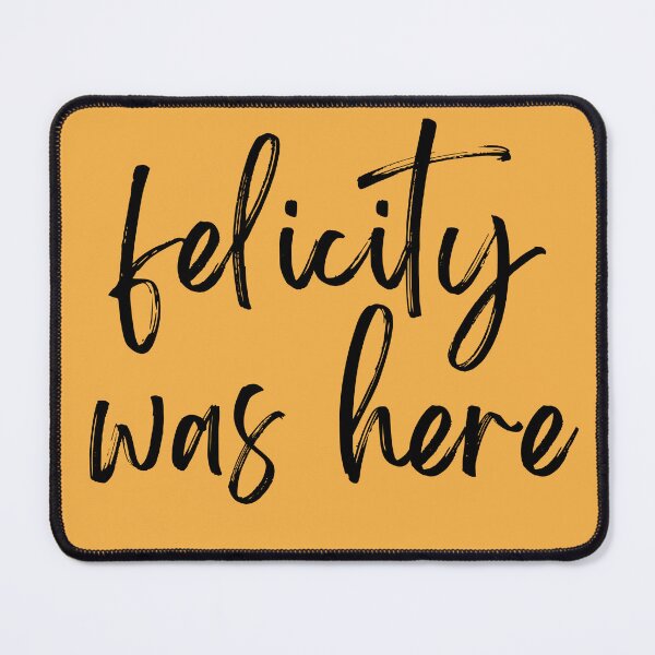 Item preview, Felicity Was Here podcast logo designed and sold by FelicityWasHere.