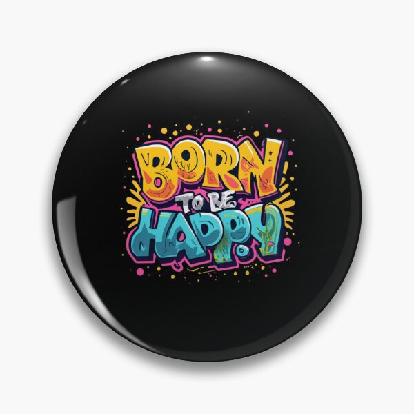 Item preview, Born to be happy tees designed and sold by Abelfashion.
