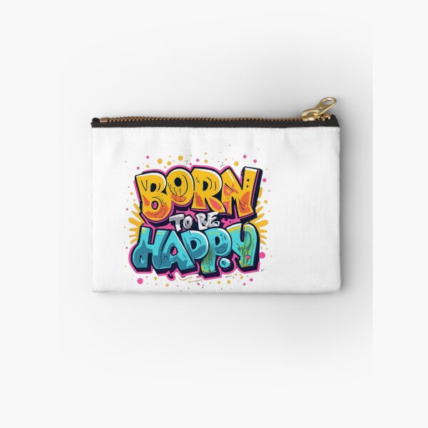 Item preview, Born to be happy tees designed and sold by Abelfashion.
