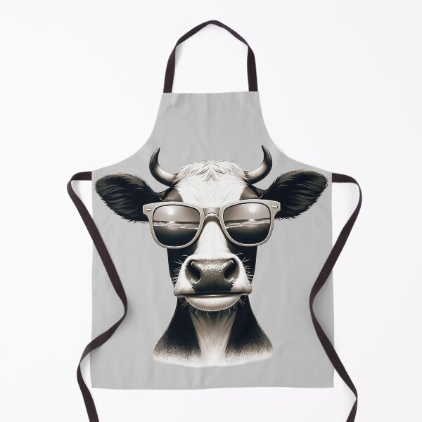 Item preview, Cow Wearing Sunglasses Sketch designed and sold by Art-Babble.