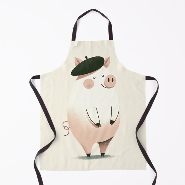 Item preview, Pig in a Beret designed and sold by miss-jeeves.