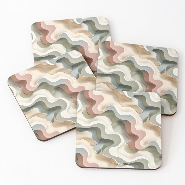 Item preview, 3-D Organic Muted Pattern designed and sold by Pixel-Lair.