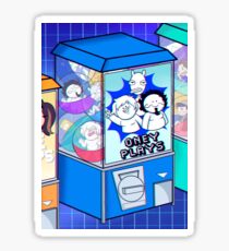 Oney Plays with Gachapon Sticker