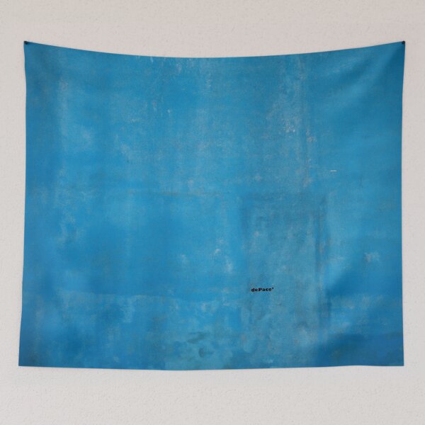 Item preview, Old Faded Cobalt Blue Wall - dePace' designed and sold by mrpropcake.