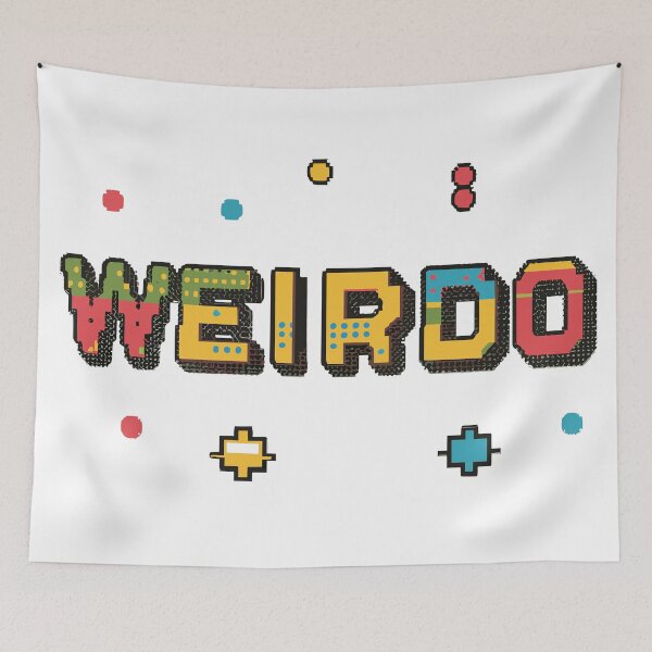 Item preview, Weirdo Typography | Retro Gaming Script Font Design designed and sold by diegomenjivar92.