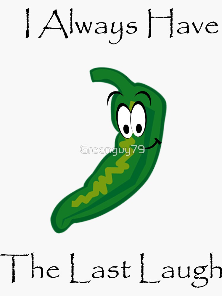 "Funny Jalapeno Mexican Food Hot Pepper " Sticker for Sale by Greenguy79 Redbubble