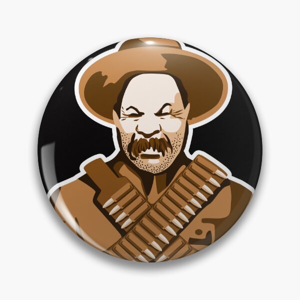 Item preview, Pancho Villa, in sepia colors designed and sold by ocelotlcalli.