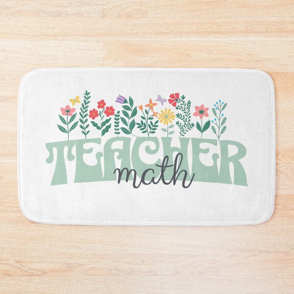 Item preview, Math Teacher designed and sold by Croneandquill.