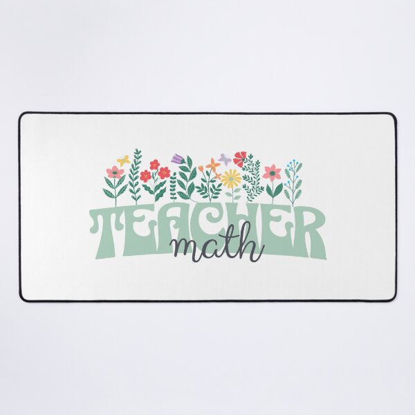 Item preview, Math Teacher designed and sold by Croneandquill.