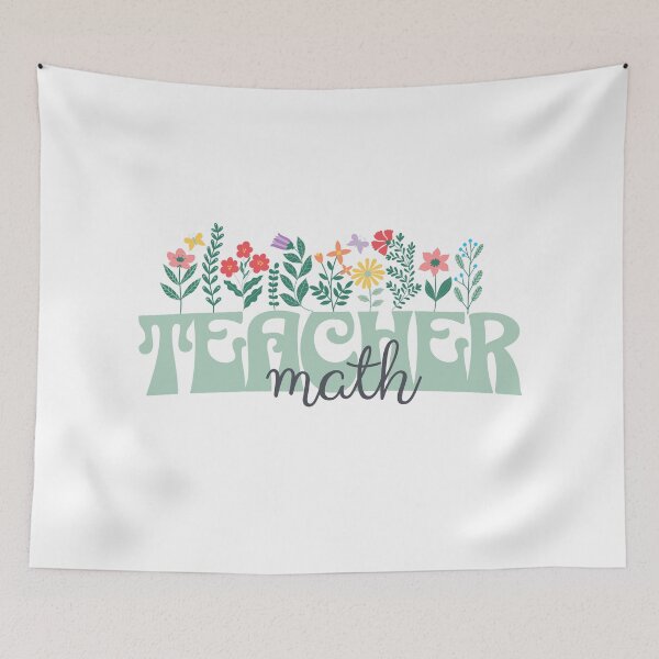 Item preview, Math Teacher designed and sold by Croneandquill.
