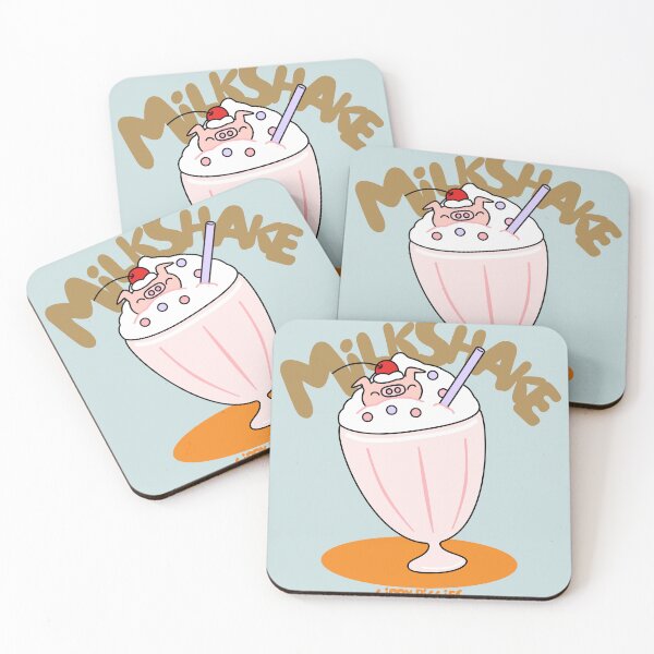 Item preview, Giddy Piggies Loves Milkshake  designed and sold by Giddy Piggies.
