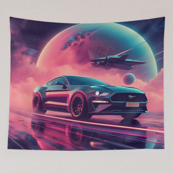 Item preview, Alien Planet Sports Car Ride (Ford Mustang, S550) designed and sold by nikkolaus.