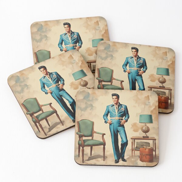 Item preview, Elvis in blue designed and sold by Joanne Walsh.