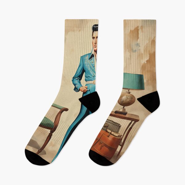 Item preview, Elvis in blue designed and sold by Joanne Walsh.
